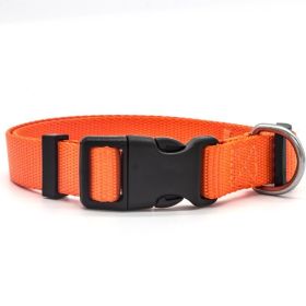 New Pet Collar (Option: Orange-M)