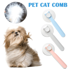 Cat Grooming Brush (Color: pink)
